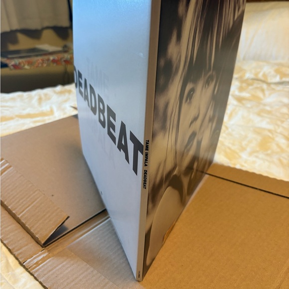 SIGNED Tame Impala Deadbeat (Coke Bottle Clear vinyl) NEW - Picture 8 of 15